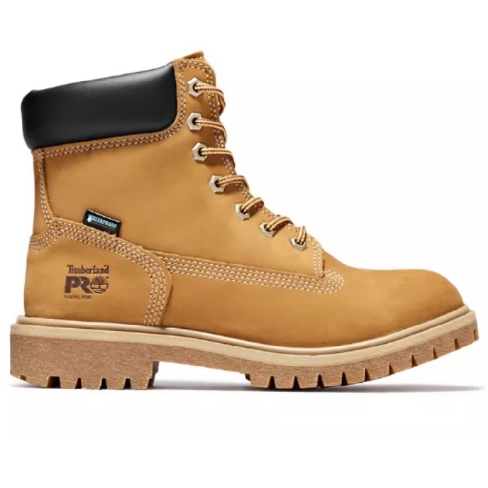 Timberland Women’s Direct Attach 6” Steel Toe Waterproof Work Boot